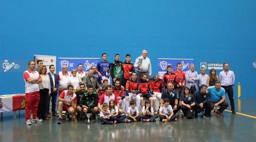 Navarra domina y consigue la Copa del Rey de Pelota en Vallelado, y Castilla y León el subcampeonato