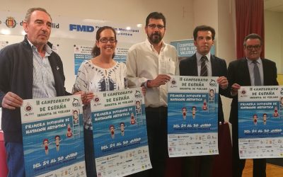 179 nadadoras participan en Valladolid en el  II Campeonato de España Infantil de verano de natación artística de 1ª división