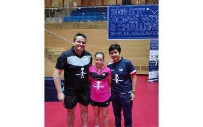 La burgalesa María Berzosa, participa en la World Hopes Week de Omán donde se elegirá el equipo Hope 2020