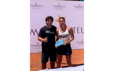 Los tenistas Nicolás Álvarez y Paula Arias completan un gran torneo jugando la final en el ITF World Tennis Tour de Portugal y Túnez respectivamente