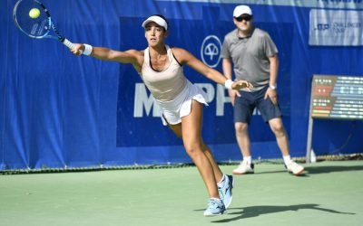 Intensa actividad en el Open de tenis Villa de El Espinar con 29 partidos jugados en la jornada del miércoles