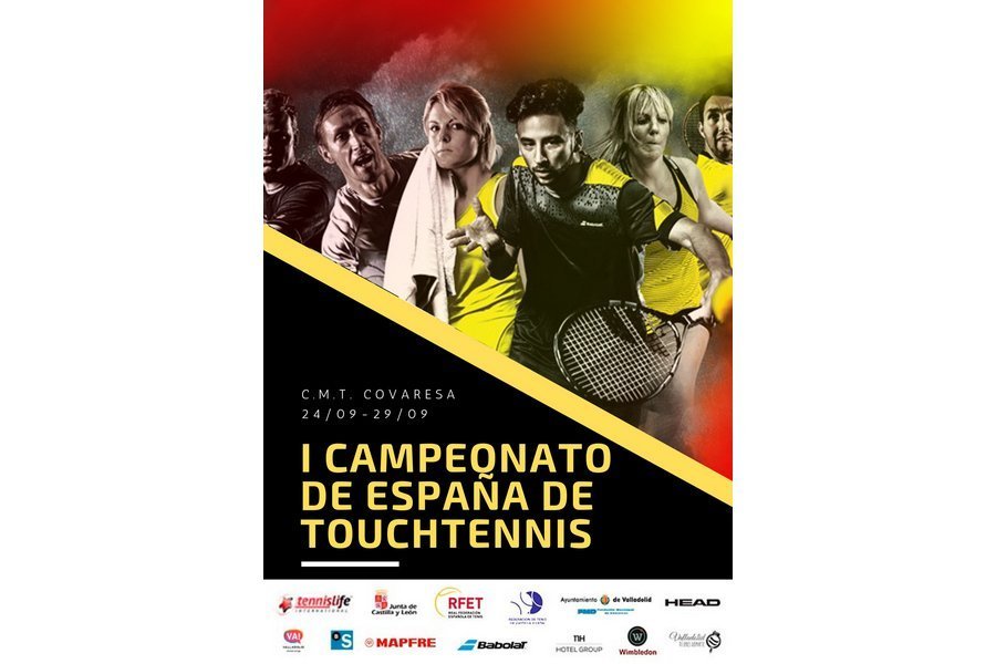 Valladolid acoge el I Campeonato Absoluto de España de TenisTouch el 28 y 29 de septiembre