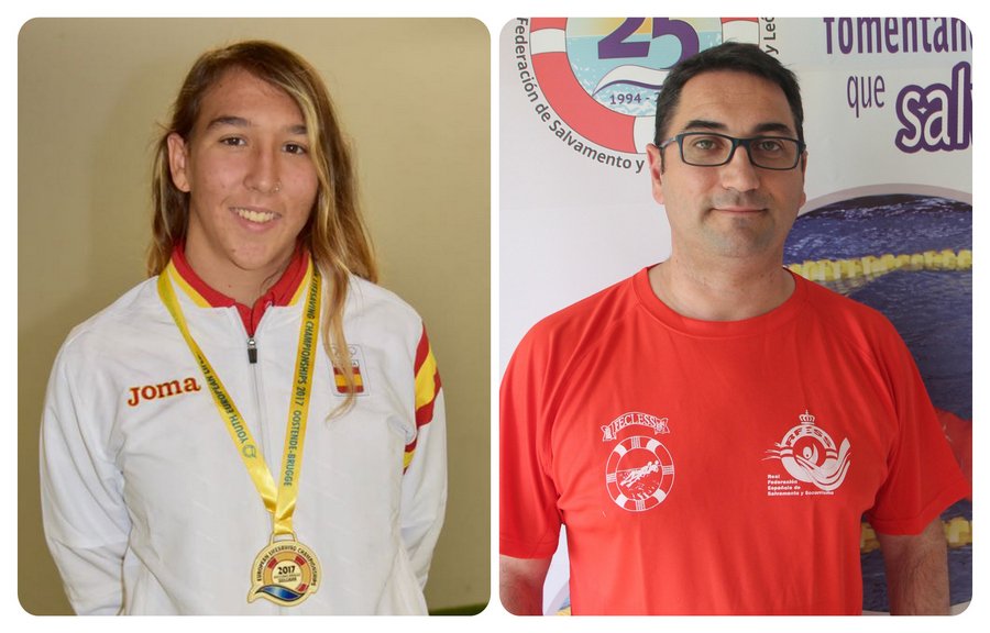 Carolina Ganado y Alberto Retuerto preseleccionados para el equipo absoluto de la Swiss Pool Lifesaving Cup