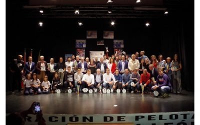 La pelota de Castilla y León rinde homenaje a los mejores de la temporada en su Gala anual