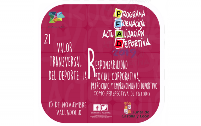 Emprendimiento y responsabilidad social en una nueva jornada de Formación y Actualización Deportiva 2019