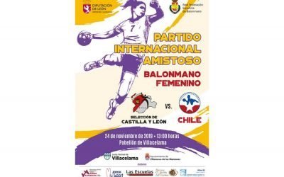 La selección absoluta femenina de balonmano de Castilla y León debuta ante la selección nacional de Chile