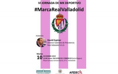 La marca Real Valladolid, protagonista, en la VI Jornadas de Marketing Deportivo de la Facultad de Comercio