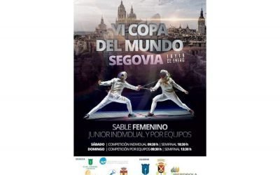 Segovia acoge por sexto año consecutivo la Copa del Mundo Junior de Sable Femenino