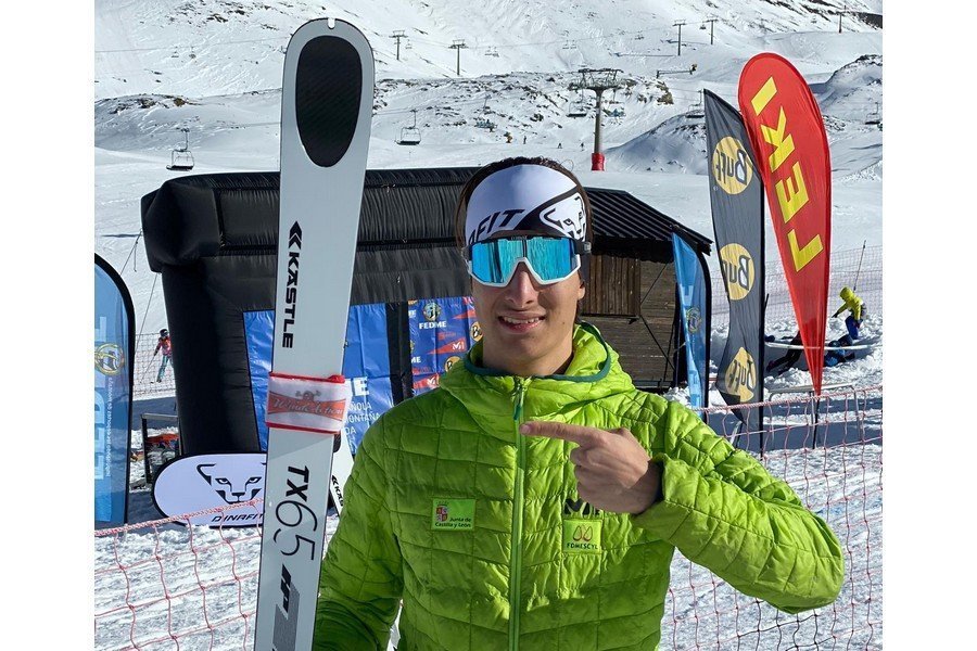 El vallisoletano Javier Gurpegui participa en la Copa del Mundo de Esqui de Montaña en Andorra