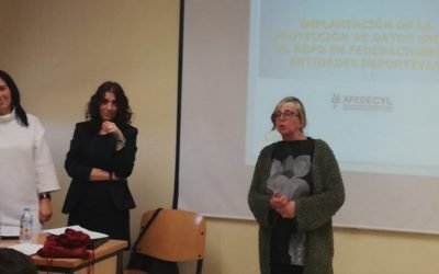 La Protección de Datos, nuevo módulo del CUE en Alta Dirección de Entidades Deportivas, organizado por AFEDECYL
