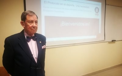 ‘Protocolo en el deporte. Una necesidad’ en el CUE de Alta Dirección de Entidades Deportivas, organizado por AFEDECYL