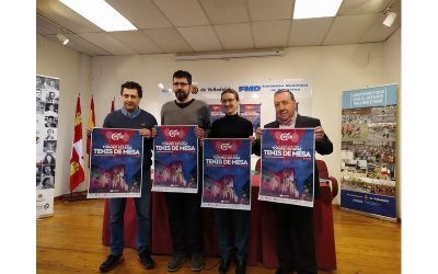 744 deportistas de toda España participan en el Torneo Estatal de Tenis de Mesa del 21 al 23 de febrero en Valladolid