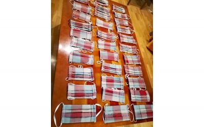 El Club de Rugby El Salvador de Valladolid colabora en la elaboración de mascarillas protectoras