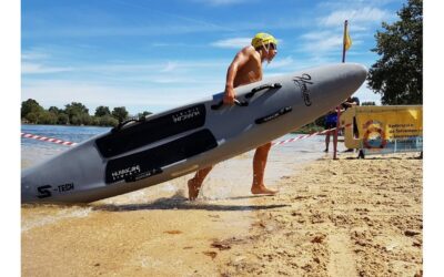 Victoria repartida en el X Campeonato de Salvamento de Castilla y León en Aguas Abiertas celebrado en Villardeciervos (Zamora)
