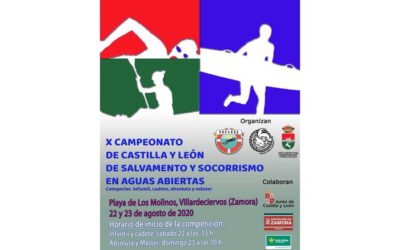 Villardeciervos acoge el X campeonato de Salvamento y Socorrismo de Castilla y León