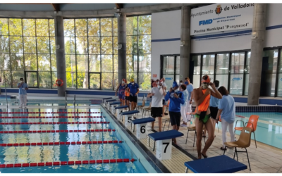 Vuelve la competición oficial de natación a la piscina de Parquesol