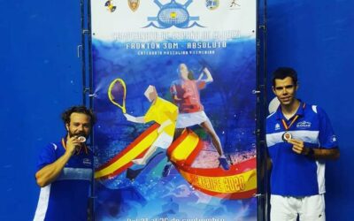 El club vallisoletano ‘Puertas Bamar’ de Frontenis, plata en el Nacional celebrado en Tenerife