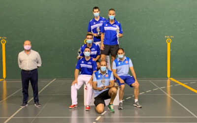 El Club ‘Puertas Bamar’ de Valladolid consigue la Copa Presidente de Frontenis