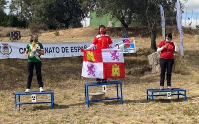 La soriana Raquel Frías, campeona de España de Tiro con Arco de Campo y plata en 3D