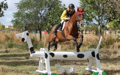 El jinete zamorano César Mañanes, Campeón de Castilla y León de Completo