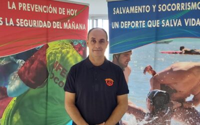 Ignacio Retuerto, presidente de la Federación de Salvamento y Socorrismo de Castilla y León, distinguido por el COE con la Insignia Olímpica