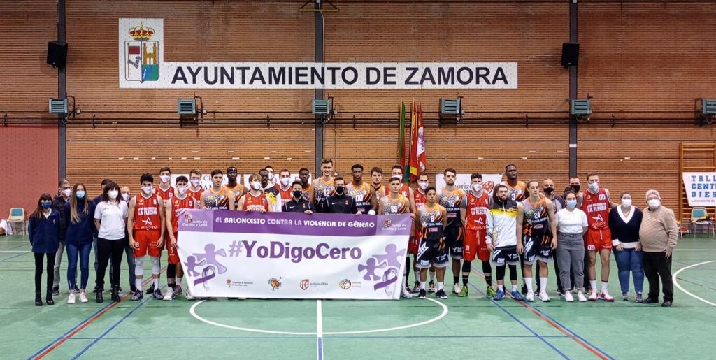 El baloncesto de Castilla y León contra la violencia de género
