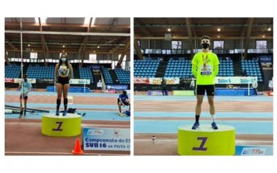 Castilla y León logra siete medallas, dos oros, dos platas y tres bronces, en el Nacional sub16 de Atletismo en pista cubierta