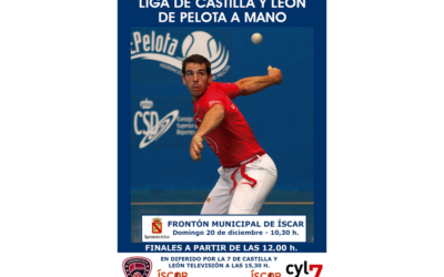Íscar, (Valladolid) escenario de la final de la Liga de Castilla y León de pelota a mano