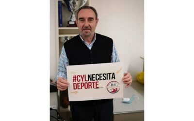 Antonio García Carbajo toma posesión como presidente de la Federación de Natación de Castilla y León