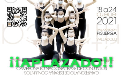 Aplazadas las competiciones nacionales de Gimnasia previstas en Valladolid