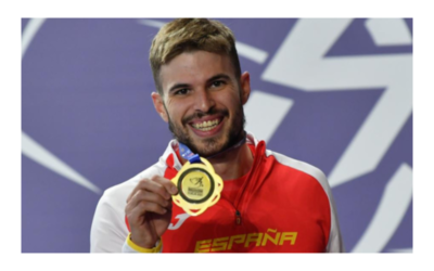 El atleta Óscar Husillos, mejor deportista absoluto de los décimos premios pódium del deporte de Castilla y León