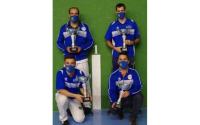 El Puertas Bamar de Íscar gana la Copa Presidente de clubes de frontenis