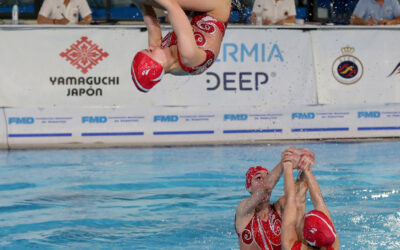 El Fabio Nelli roza el bronce en el Nacional de natación artística celebrado en Valladolid
