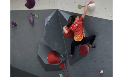 Los Campeonatos de Europa Juveniles esperan a la escaladora Iziar Martínez