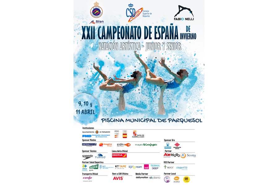 Valladolid acoge el XXII Campeonato de España de Invierno de Natación Artística