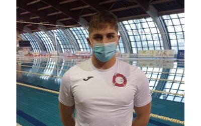 Alberto Turrado Álvarez , del club SOS La Bañeza hace historia en el IX Abierto Internacional de Salvamento y Socorrismo con un récord del mundo