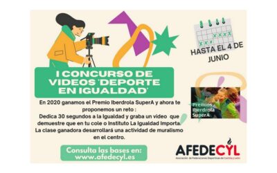 AFEDECYL lanza el  I Concurso Escolar ‘Un video por la Igualdad’ dirigido a los centros educativos de Castilla y León