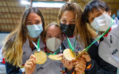 Los paralímpicos Marta Fernández y Luis Huerta logran ocho medallas en el Campeonato de Europa de Natación