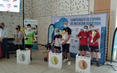 El CD Fusion, bronce en el Campeonato de España de Natación Adaptada