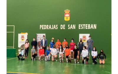 La soriana Noelia Jiménez y la leonesa Laura Álvarez se imponen en la final de Frontenis de Castilla y León