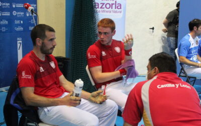 Luis Cabrerizo y Manex Balerdi jugarán la final de la Copa del Rey en Mano Parejas el domingo en Vallelado