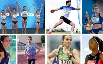 Castilla y León consigue nueve medallas y seis cuartos puestos en el campeonato de España absoluto de atletismo