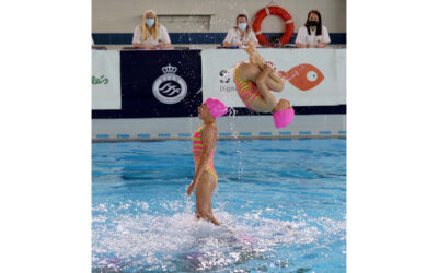 El Fabio Nelli consigue una plata y dos bronces en el Nacional de Natación Artística