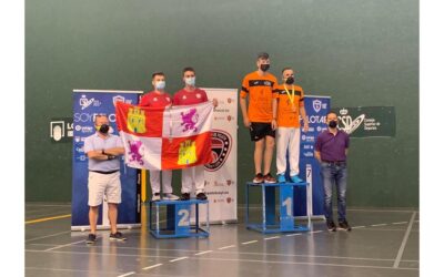 Castilla y León logra dos subcampeonatos de España en el Nacional de Frontenis y Paleta Goma