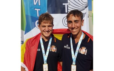 Iván Romero Fernández y Alberto Turrado Álvarez, campeones de Europa de Salvamento y Socorrismo
