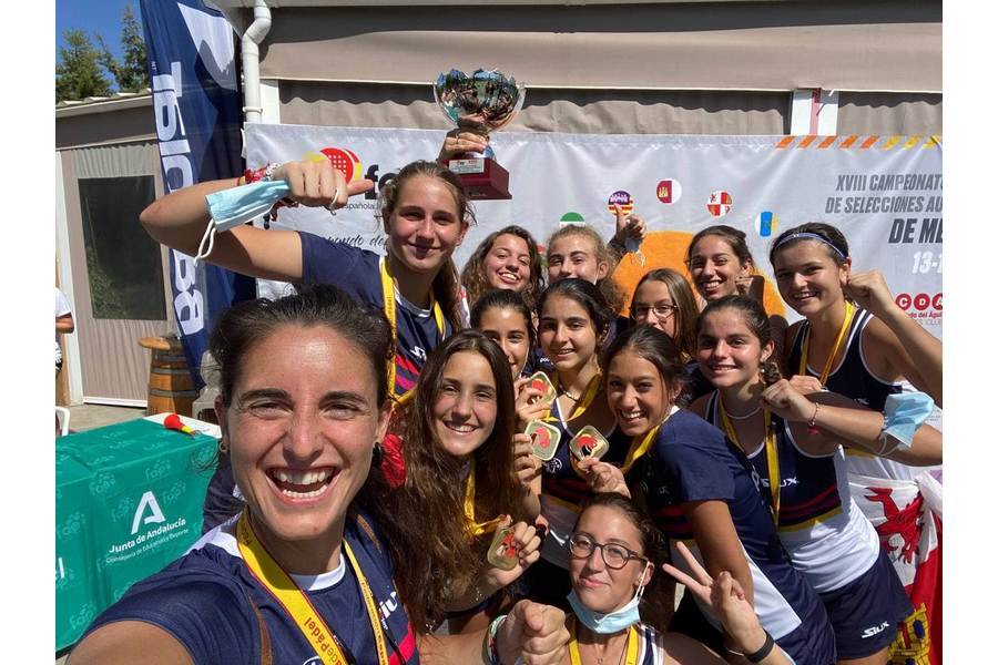 La Selección Femenina de Pádel de Menores se proclama campeona de España en Mijas