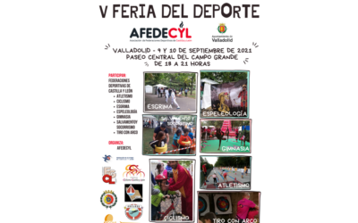 La V feria del Deporte se celebrará en el Paseo central del Campo Grande el 9 y 10 de septiembre