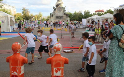 Deporte en la calle en las Fiestas de Valladolid de la mano de AFEDECYL, en la V Feria del Deporte