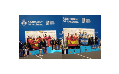 La palentina María Rodríguez y el leonés Álvaro Moreno, plata en la Copa del Mundo de Pelota