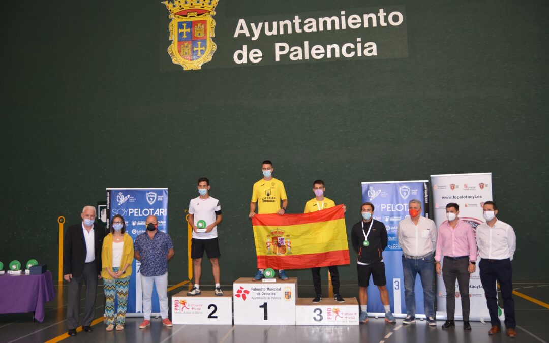 El leonés Álvaro Moreno se proclama campeón de Europa de Paleta Goma